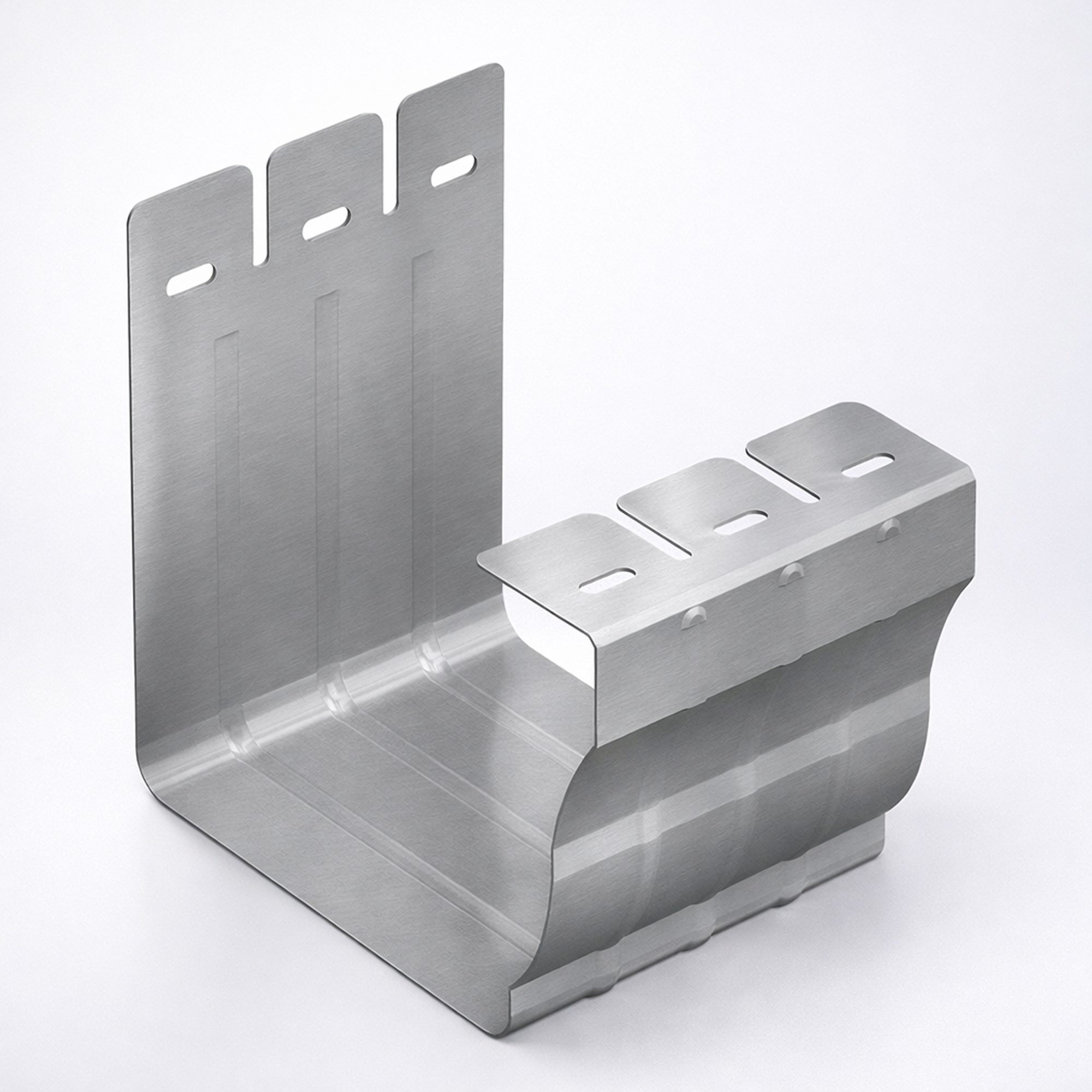 Соединитель прямоугольных желобов водостока толщ.0,45мм RAL 3005