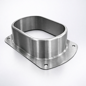 Воронка водостока прямоугольная оцинкованная толщ.0,6мм RAL 9002